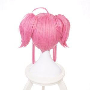 Game LOL Star Guardian Lux Pink Cosplay Wigs