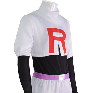 Anime Pokemon and Digimon Jessie James Uniform Cosplay Costumes