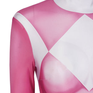 Mighty Morphin Power Rangers Ptera Ranger Pink Ranger Cosplay Costumes