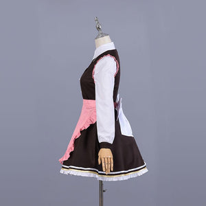 Anime Demon Slayer Kimetsu no Yaiba Nezuko Kamado Maid Outfit Cosplay Costumes