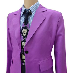 JoJo's Bizarre Adventure Yoshikage Kira Halloween Cosplay Costumes