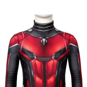 Movie Ant Man and the Wasp Ant-Man Children Jumpsuit Cosplay Costume - Cosplay Clans