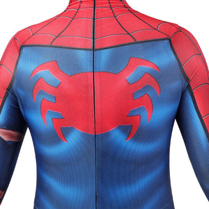 Marvel's Spider-Man PS5 Classic Suit Damaged Children Jumpsuit Cosplay Costumes