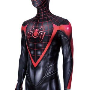 Marvel Spider-Man 2 PS5 Miles Morales Jumpsuit Cosplay Costumes 