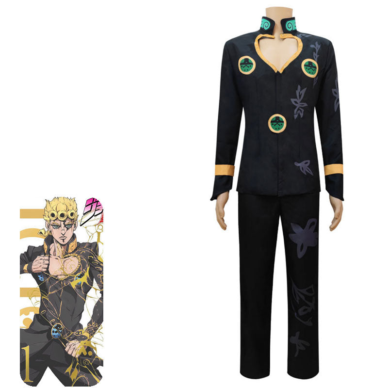 JoJo's Bizarre Adventure Giorno Giovanna Halloween Cosplay Costumes