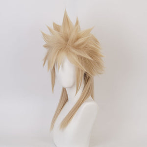 Game Final Fantasy VII Remake FF7 Female Cloud Strife Long blond Cosplay Wigs