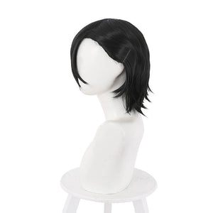 Anime Jujutsu Kaisen Junpei Yoshino Short Black Cosplay Wigs