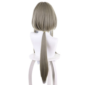 Genshin Impact Guizhong Gray Brown Cosplay Wigs