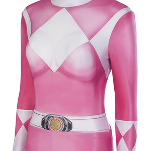 Mighty Morphin Power Rangers Ptera Ranger Pink Ranger Cosplay Costumes