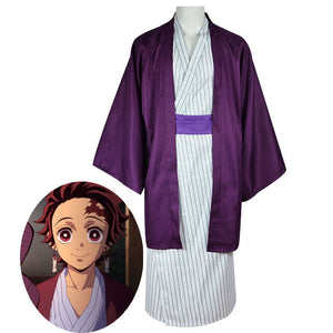 Demon Slayer Kimetsu no Yaiba Tanjiro Kamado Kanroji Mitsuri Cosplay Costumes