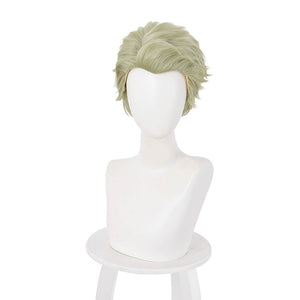 Anime Jujutsu Kaisen Kento Nanami Short Mixed Green Cosplay Wigs