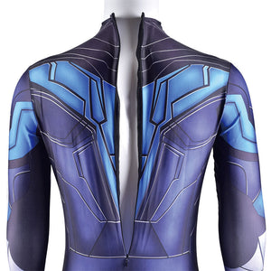 DC Teen Titans Go Nightwing Jumpsuit Cosplay Costumes