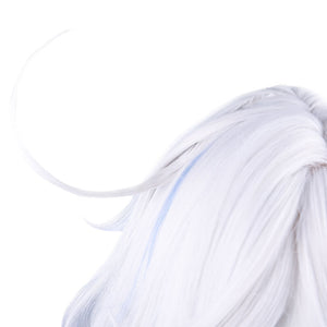 Genshin Impact Focalors White Cosplay Wigs