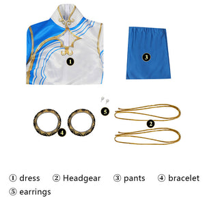 Game Street Fighter 6 Chun-Li Cosplay Costumes