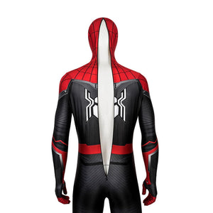 Movie Spider-Man: Far From Home Peter Parker Spiderman Cosplay Costume Jumpsuit