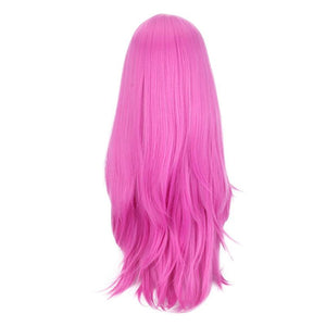 Anime JoJo's Bizarre Adventure Golden Wind Diavolo Long Pink Cosplay Wigs