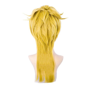 Anime JoJo's Bizarre Adventure Dio Brando Long Blond Cosplay Wigs