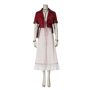 Final Fantasy VII Remake FF7 Aerith Gainsborough Cosplay Costume