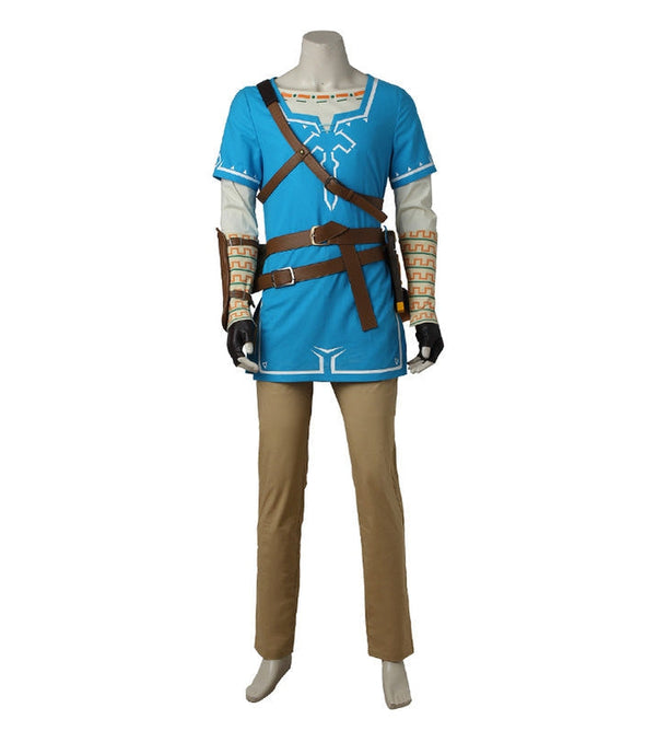 The Legend of Zelda: Breath of the Wild Link Outfits Cosplay Costume