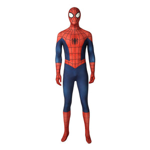 Ultimate Spider-Man Season1 Peter Parker Spiderman Elastic Force Jumpsuit Cosplay Costume - Cosplay Clans