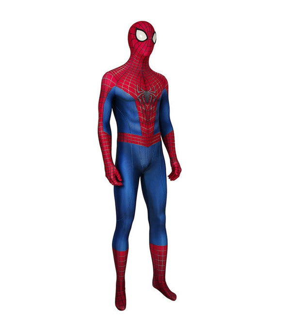 Movie Spider-Man: The Amazing Spider-Man Peter Parker Spiderman Jumpsuit Elastic Force Cosplay Costume