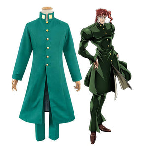 Anime JoJo's Bizarre Adventure Stardust Crusaders Kakyoin Noriaki Cosplay Costume