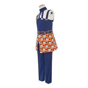 Anime JoJo's Bizarre Adventure Golden Wind Narancia Ghirga Cosplay Costume