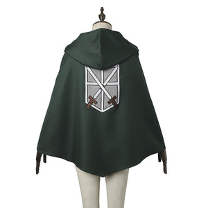 Anime Attack on Titan Mikasa Ackerman Ttraining Corps Uniform Set Cosplay Costume
